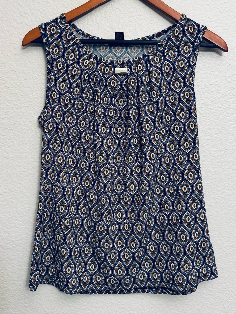 By Design Sleeveless Dressy Tank Top Blouse S